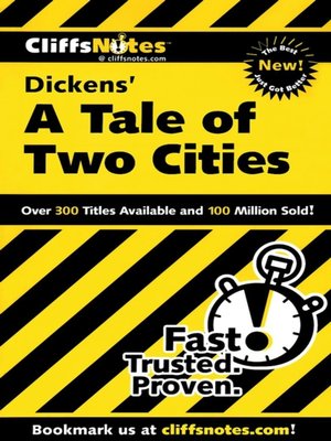 cover image of CliffsNotes on Dicken's A Tale of Two Cities